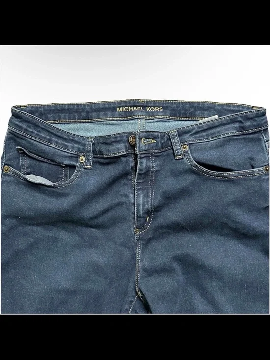 Women’s Michael Kors Izzy Cropped Skinny Jeans Size 14 - Picture 2 of 3